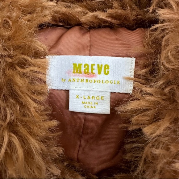 Maeve Anthropologie Teddy Zip Up Jacket - Picture 3 of 11